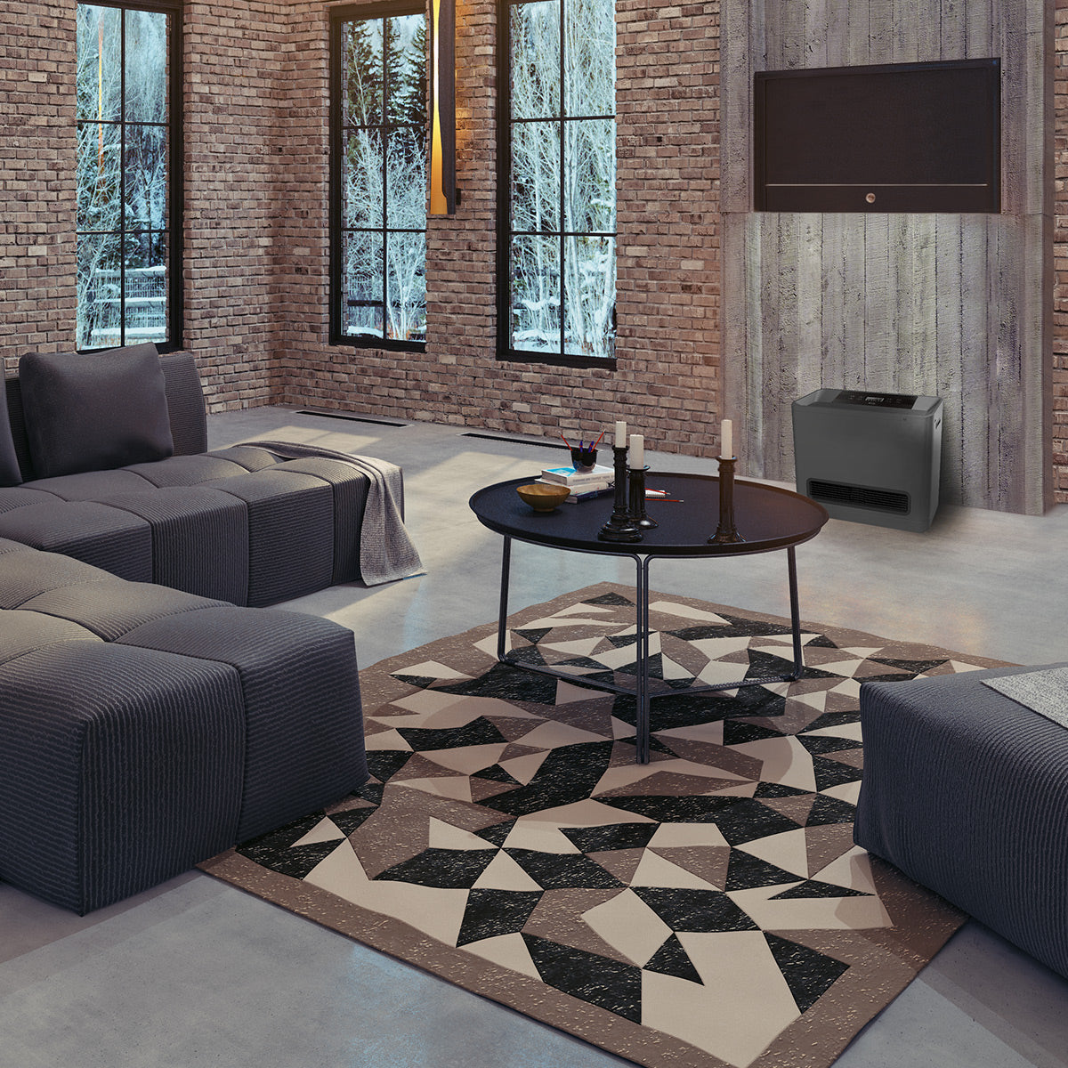 Gas Convection 25MJ Heater